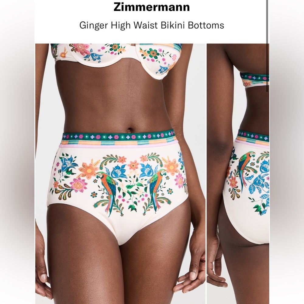 Zimmermann Ginger Floral Bikini Bottom